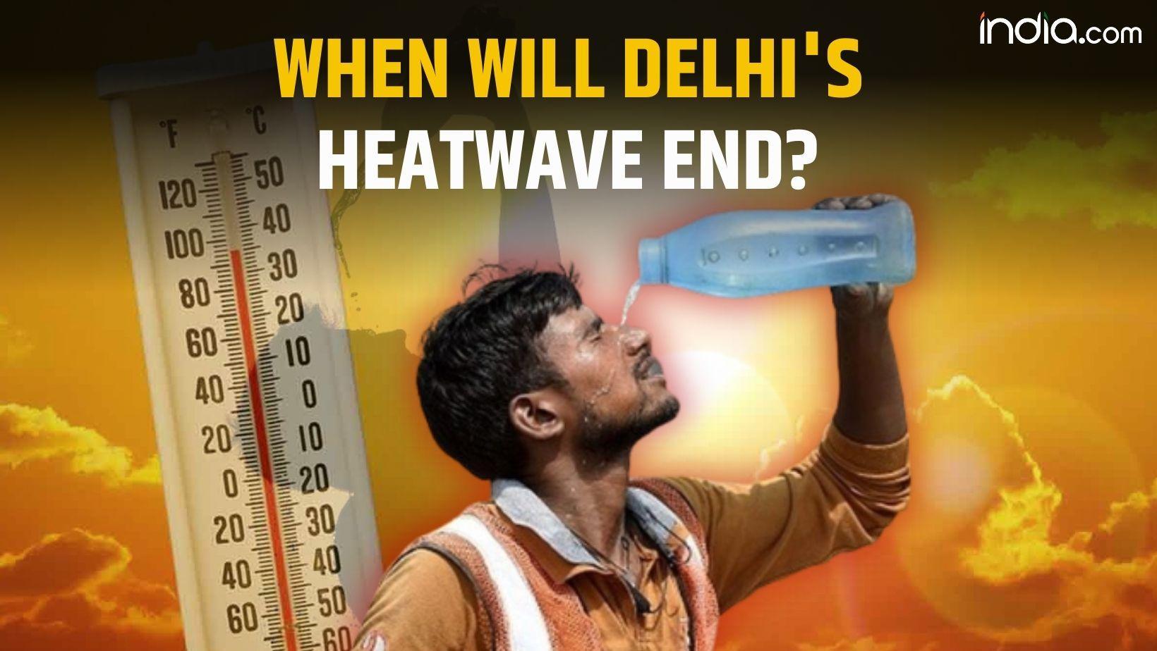 Delhi heatwave: Relief From Heatwave Soon, Cloudy Skies, Rain Forecast For Delhi