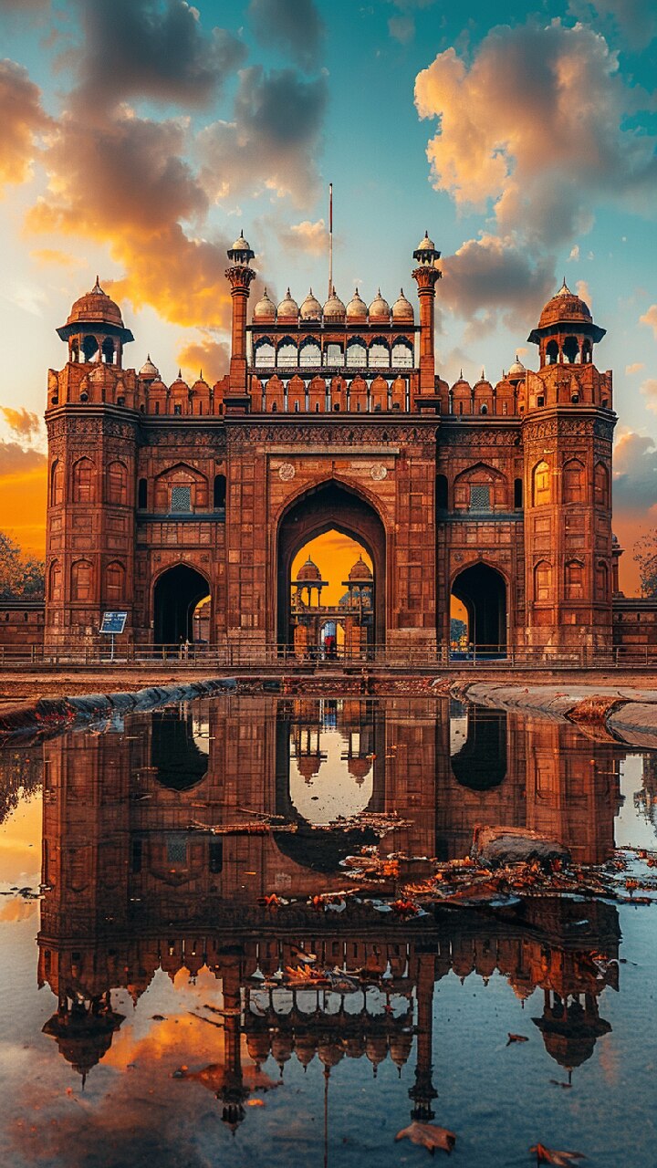 AI Imagines India's Iconic Red Fort After 100 Years