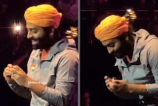 Arijit Singh's Onstage Nail Clipping Video Goes Viral; Netizens Find It 'Highly Unprofessional' - Watch