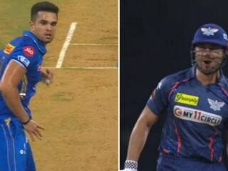 WATCH video: सीजन का पहला मैच खेलने उतरे अर्जुन तेंदुलकर का दिखा खतरनाक गुस्सा, मार्कस स्टोयनिस से हो गई लड़ाई 