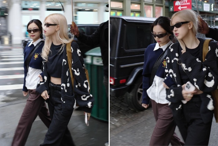 BLACKPINK's Jennie and Rose Take NYC By Storm, Ahead of Met Gala 2024; Lisa Spotted At Miami F1 Track - Pics