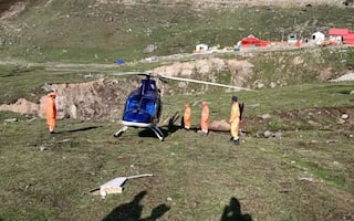 Chopper With 6 Onboard Suffers Technical Glitch, Makes Emergency Landing In Kedarnath