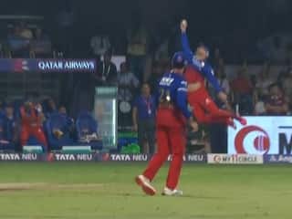 IPL 2024 : फाफ डू प्लेसिस ने पकड़ा ऐसा कैच , जिसे देखकर आप भी हो जाओगे उनके फैन ; देखें VIDEO