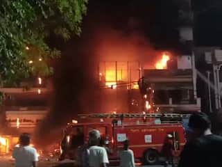 Six Children Dead After Massive Fire Breaks Out at New Born Baby Care Hospital in Delhi's Vivek Vihar