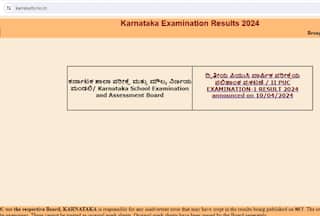 Karnataka SSLC Result 2024 LIVE: KSEAB Class 10 Results Today at karresults.nic.in; Direct Link