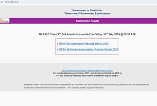 TN SSLC 10th Result 2024 LIVE: Tamil Nadu DGE TN Class 10th Result at tnresults.nic.in(DECLARED); Direct Link