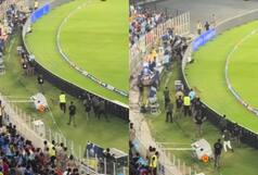 IPL 2024: Gujarat Security Crew Brutally Beat A Dog During GT vs MI Clash At Narendra Modi Stadium | WATCH Inhumane VIDEO