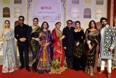 SLB Pushes Richa Away to Pull Niece Sharmin Closer at Heeramandi Screening
