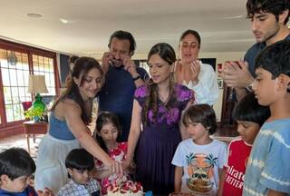 Inside Pics From Saba Pataudi's Birthday Get-Together: Ibrahim, Saif And Kareena Dive Into Yummy Cakes