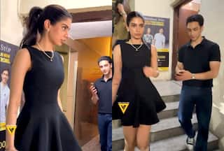 Khushi Kapoor and Vedang Raina Spark Dating Rumours as They Twin in Black at Movie Night - Check Pics