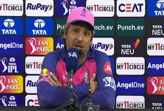 Samson Was OUT or NOT? Sangakkara REACTS on RR Captain's Controversial Dismissal