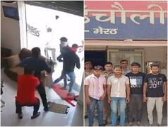 On Camera: Masked Men Storm Meerut Businessman's Office, Fire Shots; 4 Held