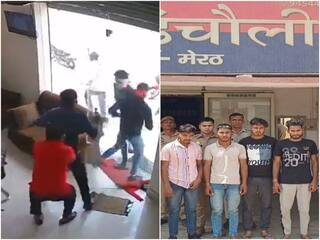 On Camera: Masked Men Storm Meerut Businessman's Office, Fire Shots; 4 Held