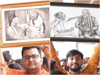 On Mother's Day, PM Modi Receives Heartwarming Gift At Hooghly Rally | WATCH