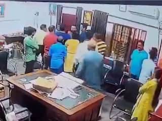 On Camera: Female Principal, Staff Assaulted At Aligarh College In Tiff Over Outsiders Playing In Campus | WATCH