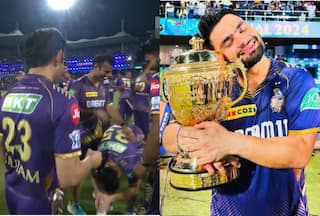 Rinku Singh Bows Down To Gautam Gambhir After Kolkata Knight Riders Lift IPL 2024 Title
