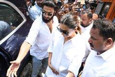 Pics: Mom-to-be Deepika Padukone Votes And Flaunts Baby Bump in White Shirt Amid Surrogacy Rumours