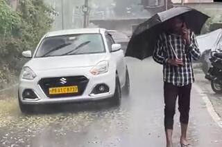 WATCH: Heavy Rain Lashes Parts Of Kangra Valley, Himachal Pradesh
