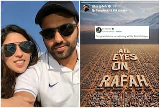 'You Won at LIFE': PAK Fans ROAST Rohit Over Ritika's Post in Support of Palestine!