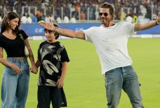 SRK, Along With Wife Gauri and Kids Suhana and AbRam, Jets Off To Chennai For IPL Finals