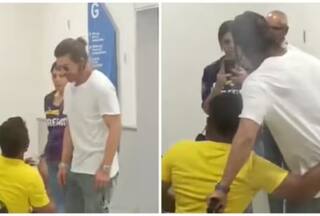 Shah Rukh Khan Warmly Meets His Specially-abled Fan Despite Being Sick, Watch Viral Video
