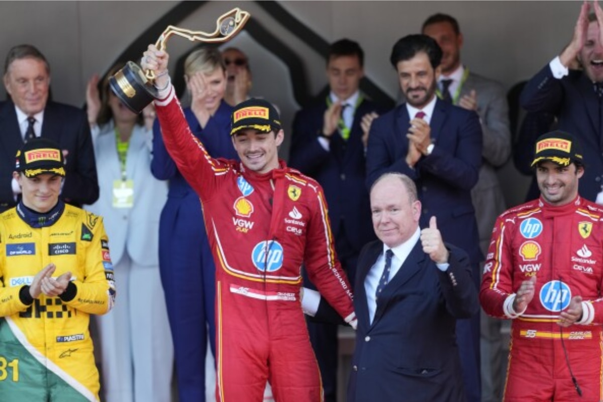 Monaco F1 Grand Prix: Charles Leclerc Wins First Home Race As Fans See Horrific Crash On Lap 1