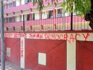 Boycott Lok Sabha Elections Graffiti Found On Delhi University Campus: 2 FIRS Filed, Probe Underway