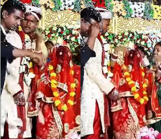 Dulhan Ka Video: जयमाला डालते ही पगला गई दुल्हन, नजर मिलते ही सूख गया दूल्हा | देखें वीडियो