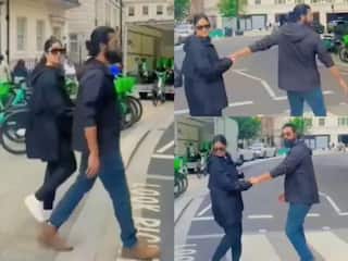 Vicky का हाथ पकड़ सड़क पार कर रही थीं Katrina, वीडियो रिकॉर्ड करता देख अचानक...