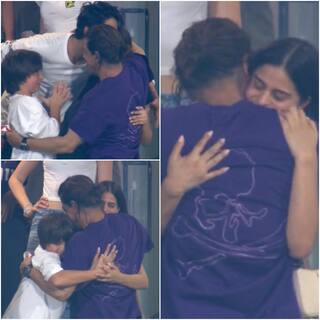 KKR की जीत की खुशी में भावुक हुए किंग खान, बेटी सुहाना को गले लगा फूटकर रो पड़े एक्टर Video