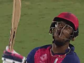 अपने ही शॉट के फैन हो गए हेटमायर, 106 मीटर लंबा छक्का मारकर हुए हैरान