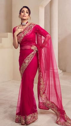 8 Malaika Arora Inspired Sarees That Are A Must-Have Style Statement