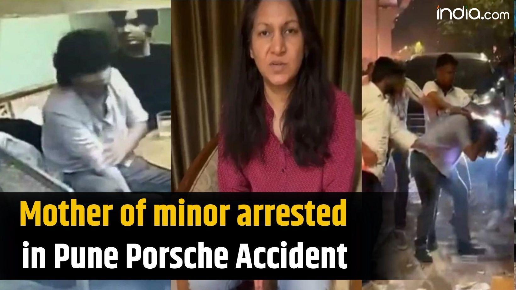 Pune Porsche crash case: Mother of minor accused arrested over tampering blood sample