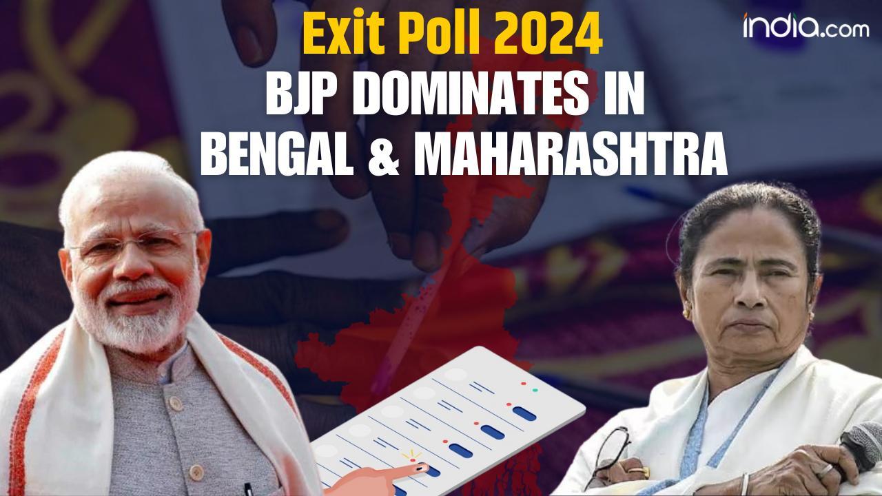 Exit Poll 2024: Big win for BJP in Maharashtra and West Bengal