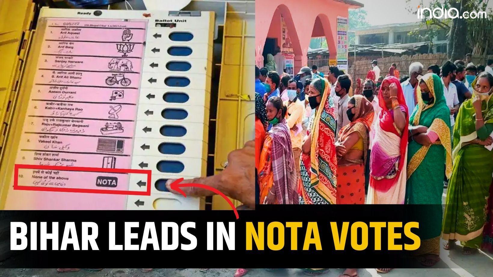 Lok Sabha Election 2024 Result LIVE: Bihar leads among key states in NOTA votes