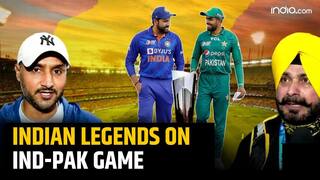 India-Pakistan: 'India will have an advantage'    Harbhajan & Sidhu Optimistic Ahead of Ind-Pak Clash