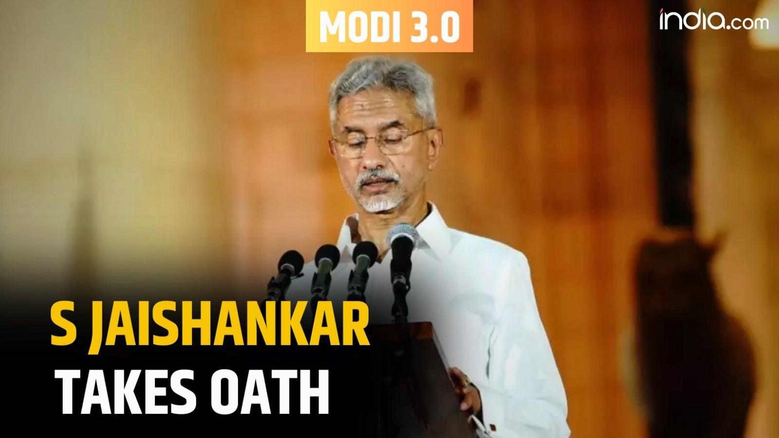 Modi 3.0: Jaishankar Sworn in as Union Cabinet Minister