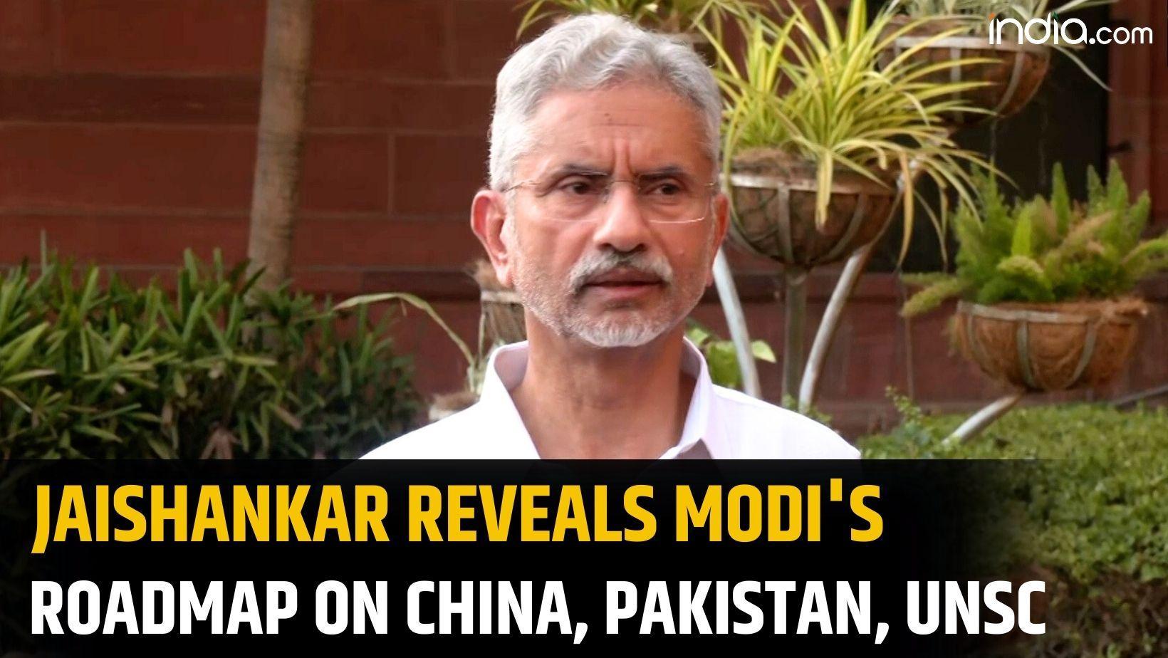 Jaishankar Talks On Relations With Pakistan And China Relations; Confident Of UNSC Seat For India