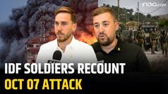 Israel Hamas war: IDF soldiers recount Oct 07 attack, narrates war with Hamas