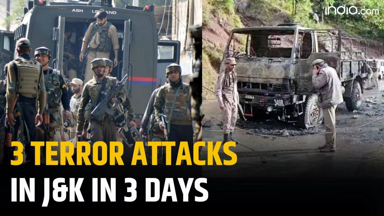 J&K Terror Attacks: Serial terror attacks in Reasi, Kathua, and now Doda jolts Jammu and Kashmir