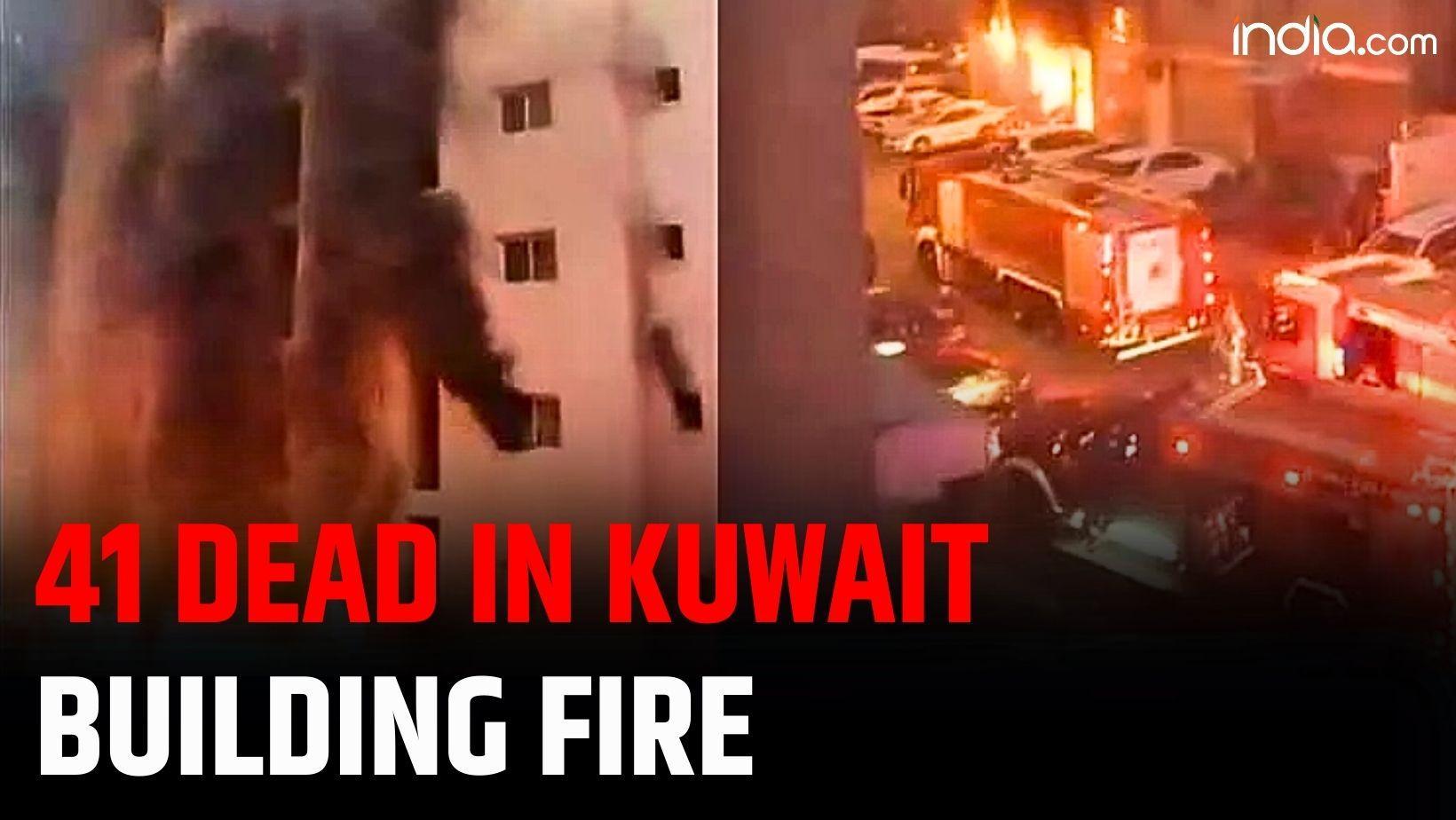 Massive Fire Breaks Out In Kuwait Building, 41 Indians Dead