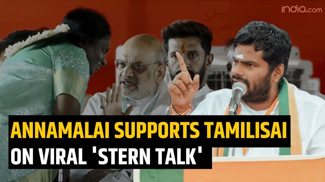 Annamalai supports Tamilisai’s clarification on viral ‘stern talk’ with HM Shah