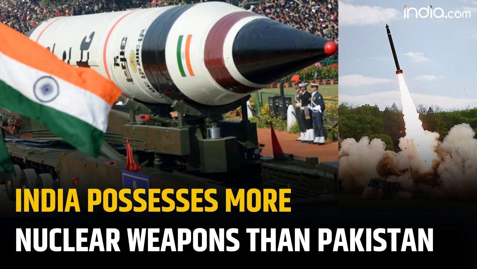 India Has More Nuclear Weapons Than Pak, China Far Ahead: Report