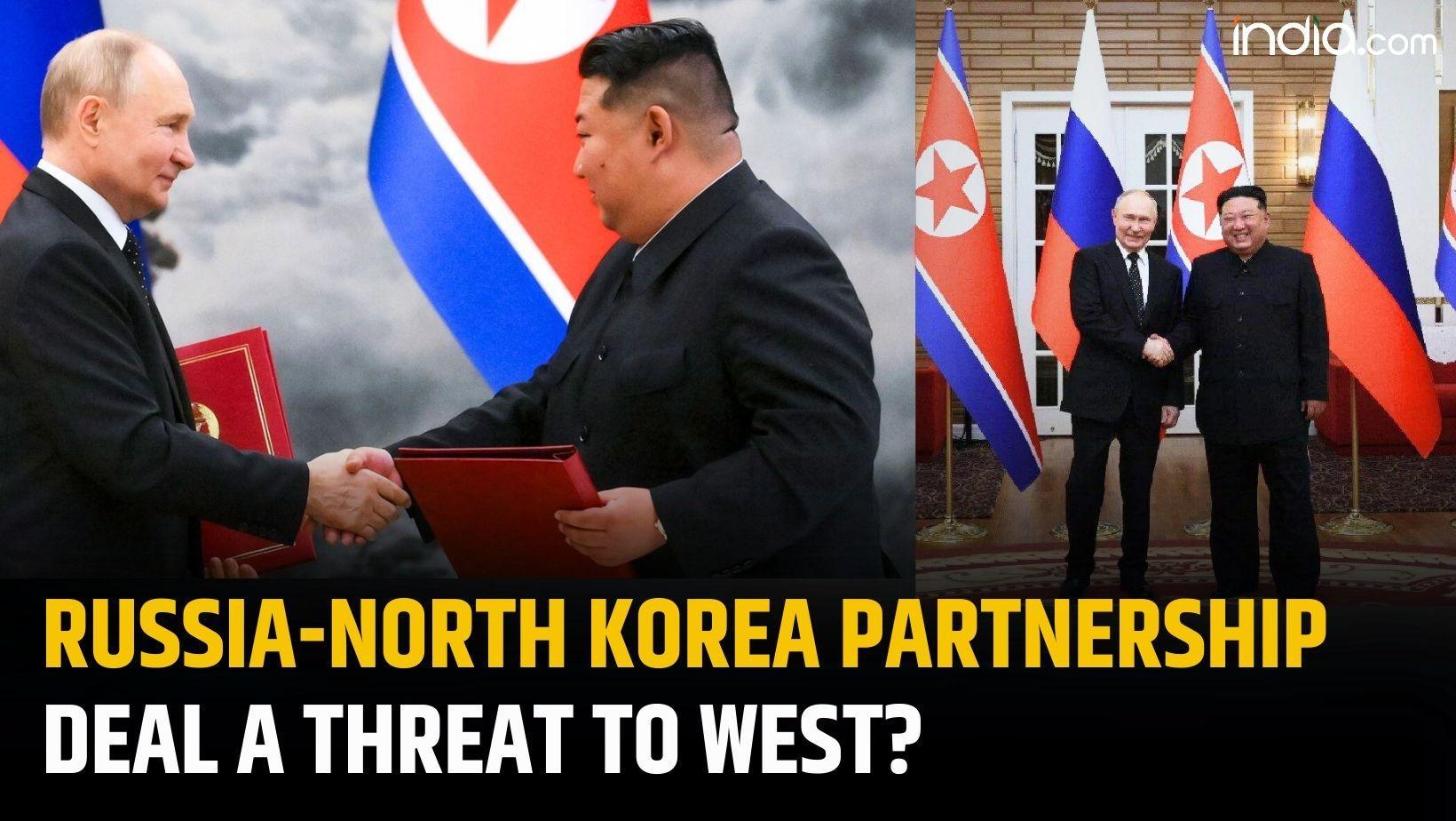 Russia and North Korea sign strategic partnership, vowing to strengthen ties in fight against West