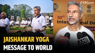 International Yoga Day 2024: Jaishankar   s message on 10th International Yoga Day