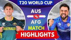 Afghanistan vs Australia Highlights, T20 World Cup 2024: AFG beat AUS by 21 runs