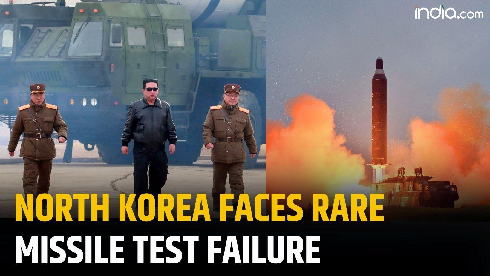 North Korea faces rare missile test failure amid war of trash with South Korea