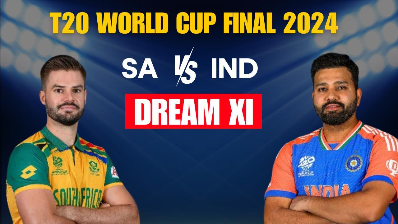 SA vs IND Dream11 Prediction: IND vs SA T20 World Cup 2024, Final Dream11 Team Of Today