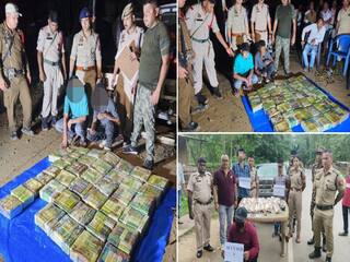 असम में शिवसागर और कार्बी आंगलोंग जिले से 48 करोड़ की ड्रग्स बरामद, तीन तस्कर पकड़े