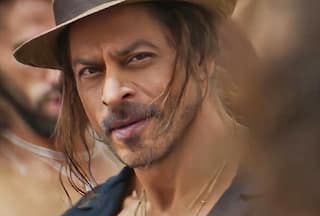 At Ambani's Bash, Shah Rukh Khan's Long Hair Look in Blue Suit Reminds Fan of THIS Hollywood Star -Check Reactions